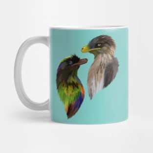 Two Generic Dromaeosaurs Pack Mug